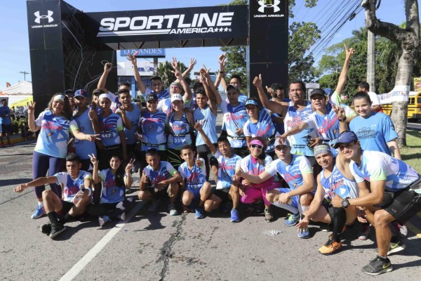 Así disfrutaron los sampedranos el Reto Merendón de Sportline