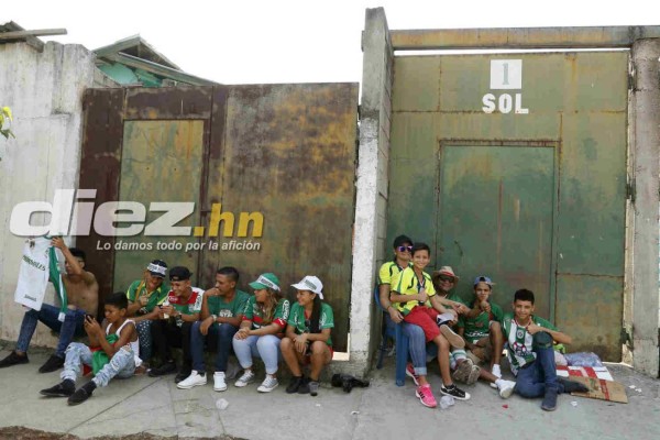 Ambientazo y máxima seguridad previo a la Gran Final entre Marathón y Motagua