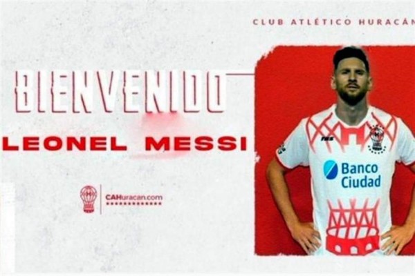 Con cuatro de Honduras: A Messi le ponen camisetas de otros clubes tras decir que no sigue en Barcelona