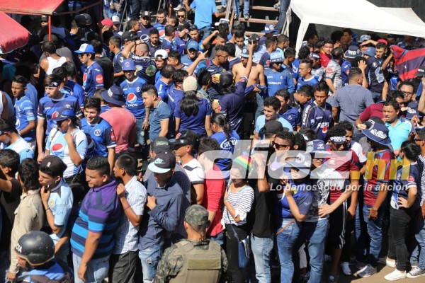 FOTOS: Lo que no se vio en tv en el título 14 de Motagua