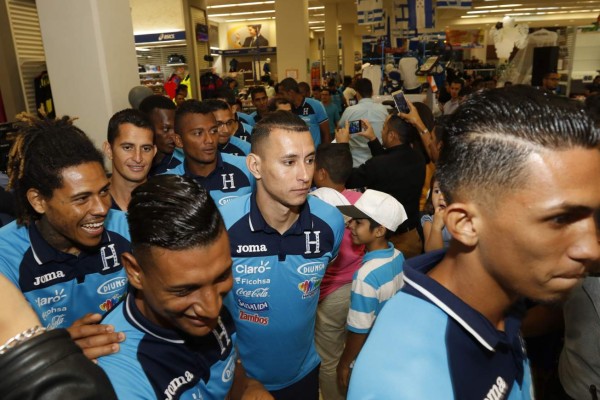 Así se despidió la Selección de Honduras antes de viajar a Estados Unidos