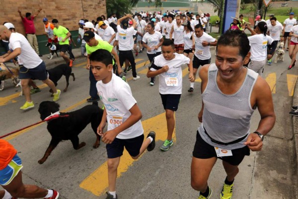 La carrera animalista fue un éxito en Tegucigalpa
