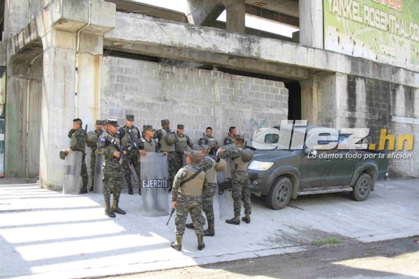 ¡Bien pulido! El ambiente en el Yankel previo a la semifinal entre Marathón-Real España