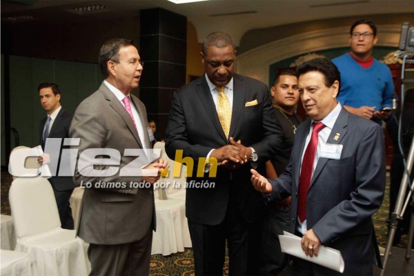 Imágenes de las diferentes visitas de Jeffry Webb a Honduras