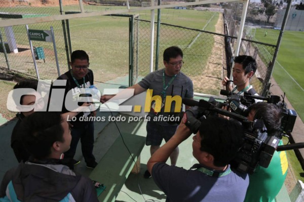 FOTOS: El entrenamiento de Honduras antes de enfrentar a Corea