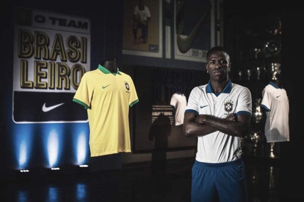 ¡Cambio radical! Brasil presentó su nueva camisa para la Copa América con Vinicius de imagen