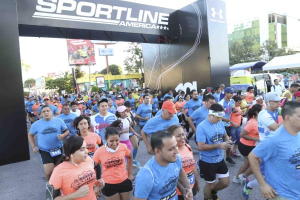 Así disfrutaron los sampedranos el Reto Merendón de Sportline