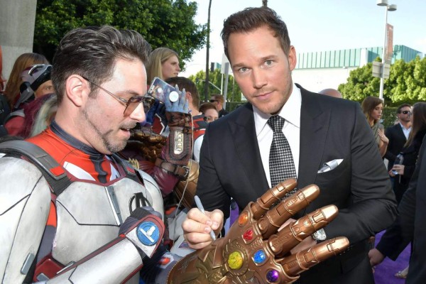 Avengers: Endgame La alfombra roja en la premiere con los protagonistas