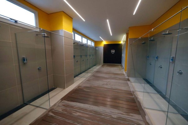 Uno de los mejores del mundo: Así son los nuevos vestuarios de Boca Juniors en La Bombonera