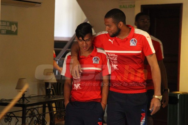 En fotos: Optimismo y alegría en concentración de Olimpia previo al clásico