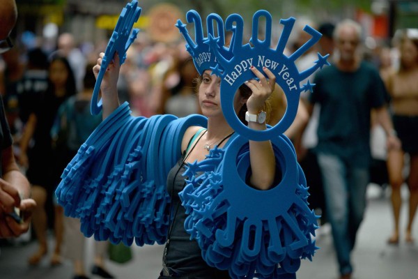 ¡Espectaculares fotos! Así están recibiendo el 2017 por el mundo