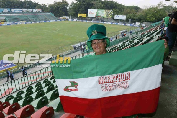 Ambientazo y máxima seguridad previo a la Gran Final entre Marathón y Motagua