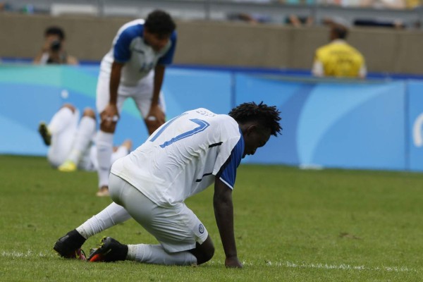 Fotos: Imágenes dramáticas de los jugadores de Honduras tras perder el bronce