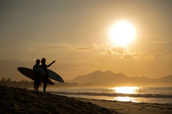 Así está el colorido de Río de Janeiro en el día de la inauguración de los Juegos Olímpicos