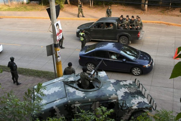 Honduras se encuentra militarizada para desarrollar el proceso electoral