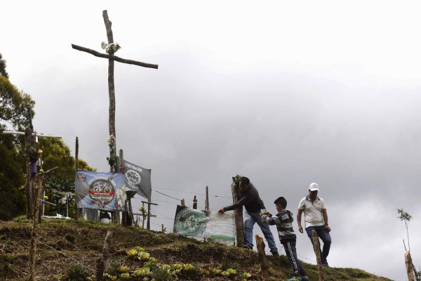 Así luce el cerro donde se estrelló el avión el Chapecoense hace un año