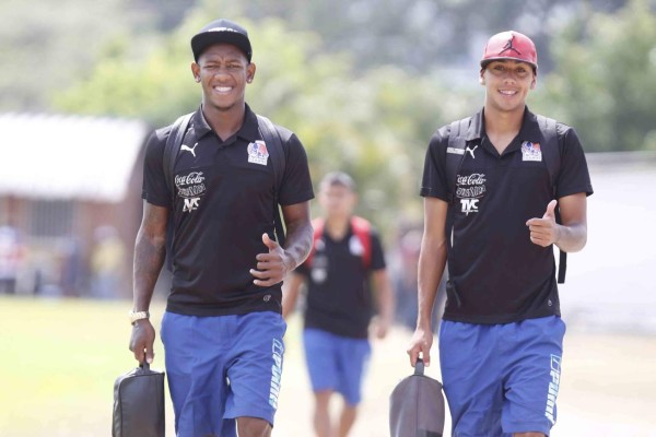 Las mejores fotos del Olimpia antes de medirse al Marathón