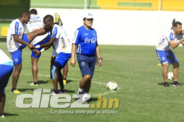 Entrenamientos de la Selección de Honduras en Comayagua