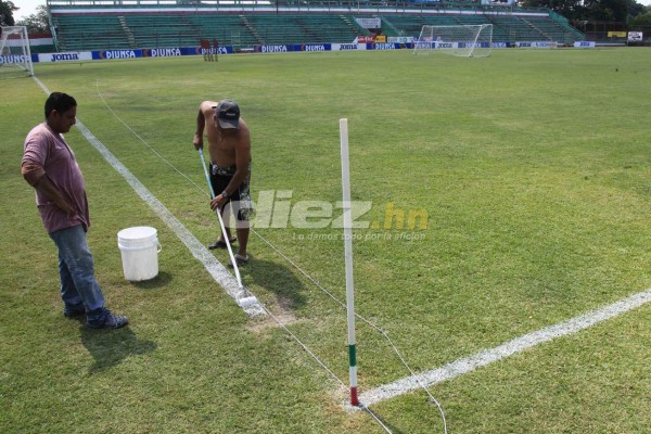 En fotos: El Yankel se viste de gala y así recibirá su primera Gran Final de Honduras