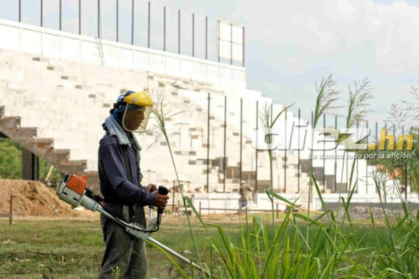 FOTOS: Así de bonito está quedando el estadio del Parrillas One