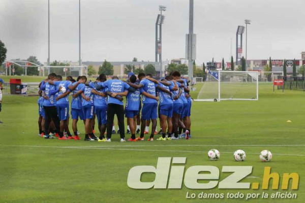 Honduras se prepara de cara al debut contra Estados Unidos