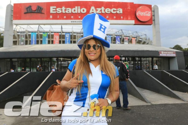 ¡La belleza en el Estadio Azteca!