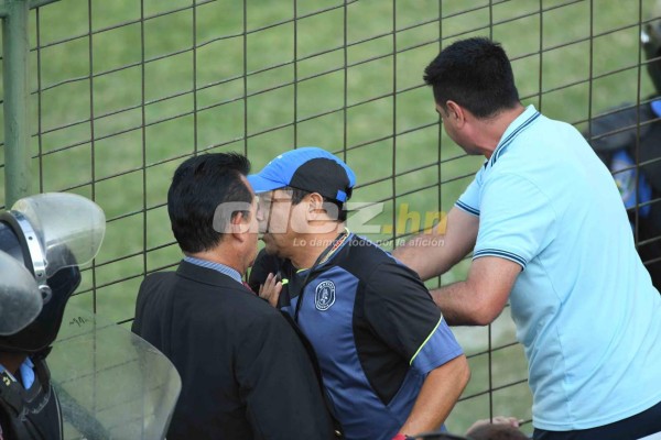 No se vio en TV: La furia de Figueroa, el sufrimiento de Diego Vázquez y la euforia verde