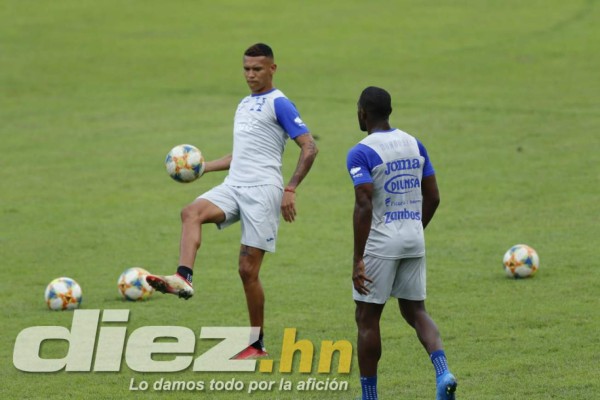 Así fue el primer entrenamiento de Honduras al mando del 'Bolillo' Gómez: Charla y lo que trabajaron