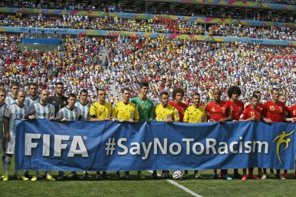 Las mejores imágenes del juego Argentina vs Bélgica.