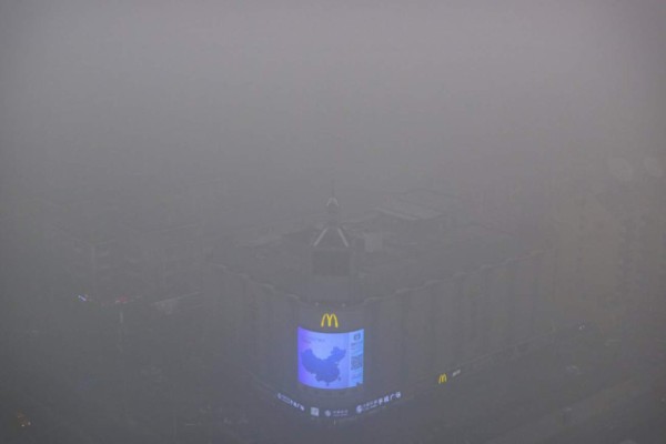 Informe especial: Alerta roja en China por la fuerte contaminación (Fotos)