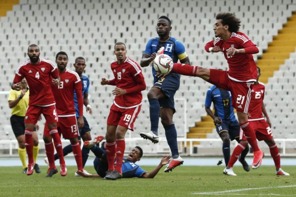 FOTOS: Lo que no se vio del empate de Honduras 1-1 contra Emiratos Árabes