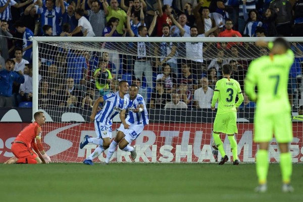 EN FOTOS: Amargura y frustración en el Barcelona, Leganés estalla de felicidad