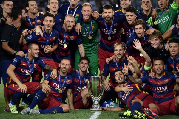 Barcelona se coronó campeón de la Supercopa de Europa