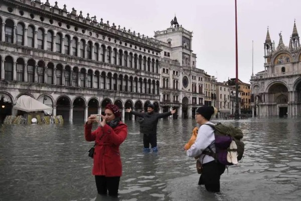Devastación apocalíptica: Las impactantes imágenes de Venecia inundada
