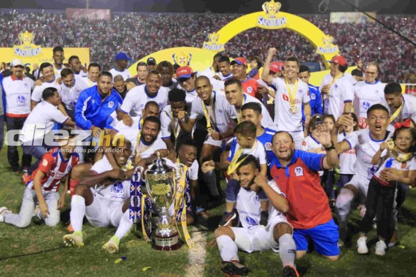 Así fue la eufórica celebración del Olimpia por su título 31 en el fútbol hondureño