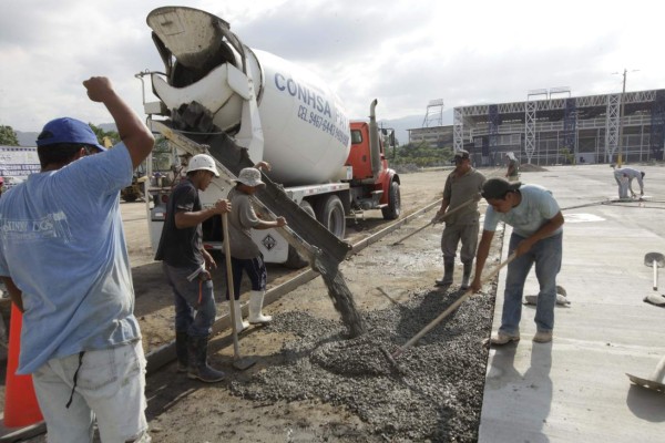 Avances en el Complejo Olímpico Metropolitano de San Pedro Sula
