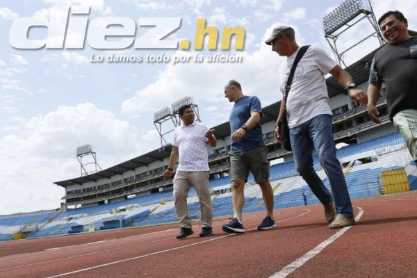 Por dentro y por fuera, así fue el amplio recorrido de Fabián Coito al estadio Olímpico