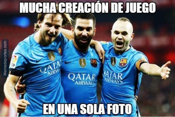 Los mejores memes del Barcelona luego del triunfo ante el Athletic Club