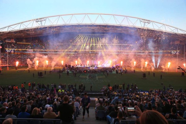 ¡Es una locura! Así se viven los partidos de Australia en el ANZ Stadium