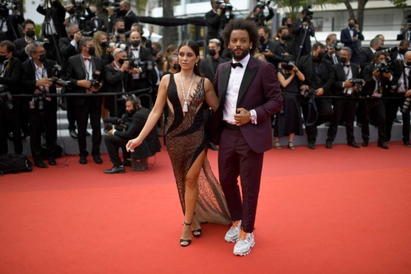 El provocativo vestido de Clarisse Alves, esposa de Marcelo en el Festival de Cannes