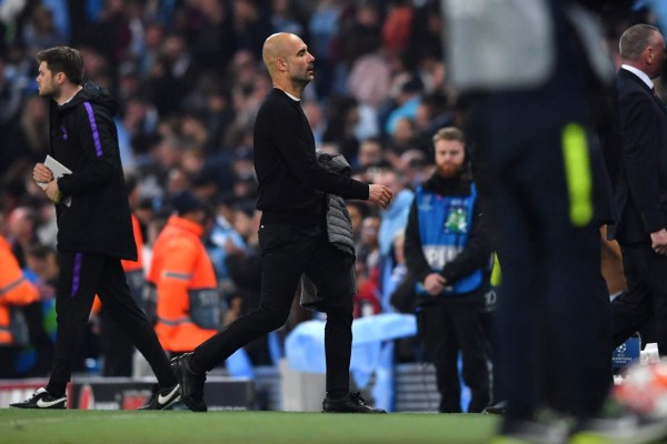 NO SE VIO EN TV: El sufrimiento de Pep Guardiola en la eliminación del City