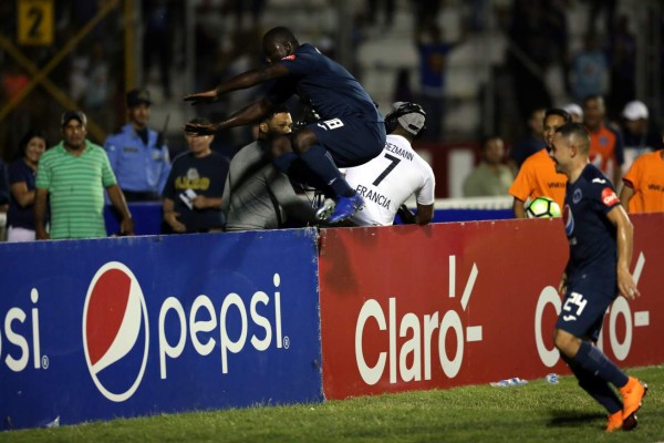 No se vio en TV: El festejo de Motagua por el pase a la final y la tristeza del Platense