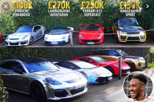 Desastre: Así es el Lamborghini cromado que chocó Aubameyang en Londres