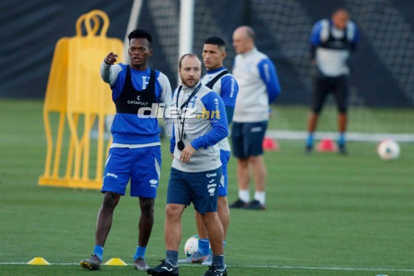 ¡Sin Danilo Acosta! Las imágenes del entreno de Honduras de cara al juego con El Salvador