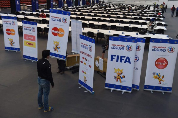 Así es el ambiente previo a la Copa América Chile 2015