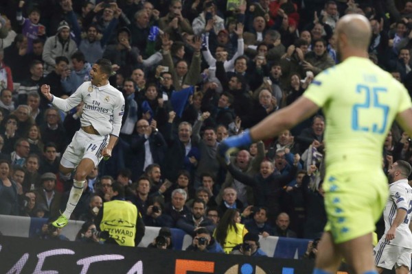 En fotos: La otra cara del Real Madrid contra Nápoles