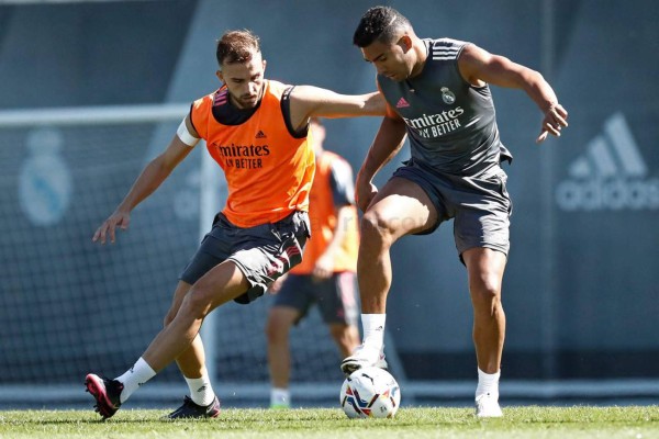 Con dos nuevas novedades y toques de balón: Así fue el entrenamiento del Real Madrid