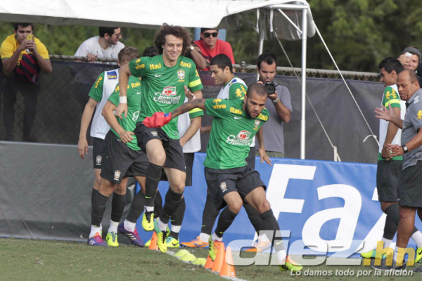Entreno en Miami de la Selección de Brasil