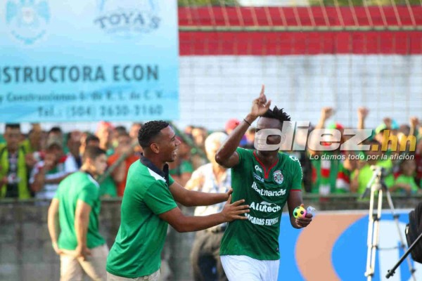 ¡Alegría y tristeza! Así festejó Marathón la clasificación a la final del Clausura