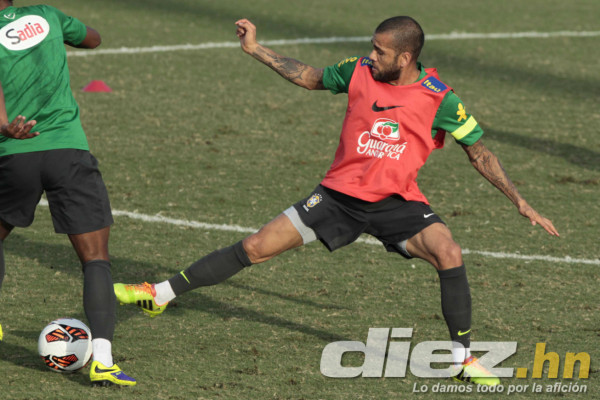 Entreno en Miami de la Selección de Brasil